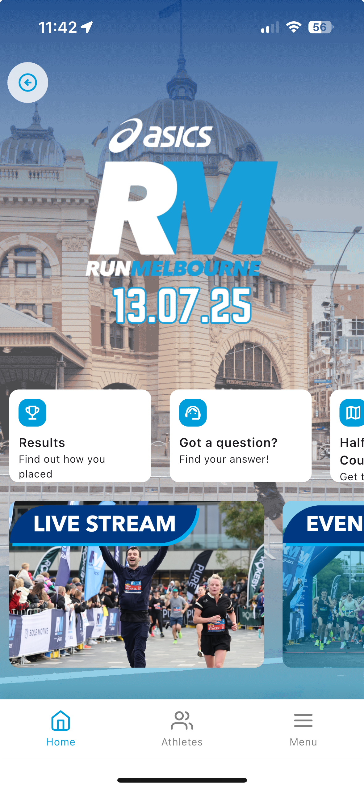 Evento App Interface